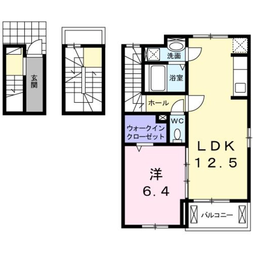 間取図 エアリー　フォーリスト