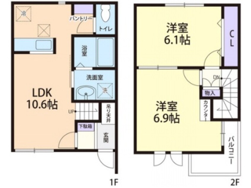 間取図 エンジェル