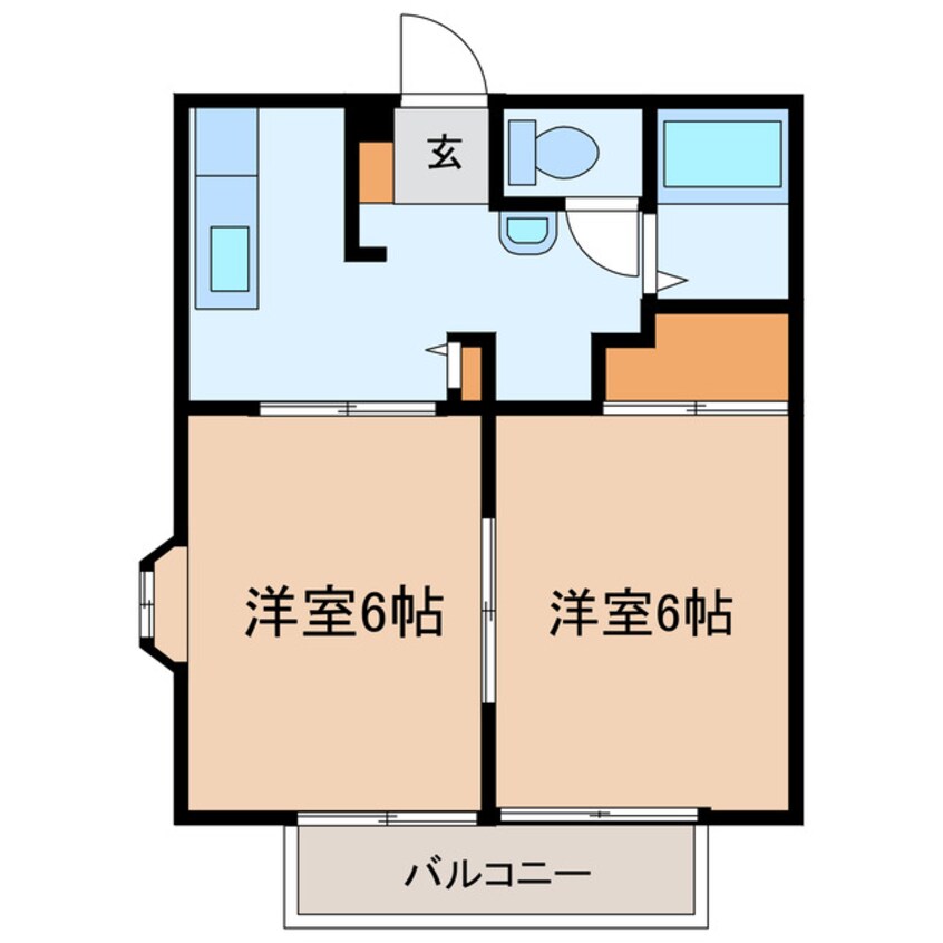 間取図 アビタシオン葛生