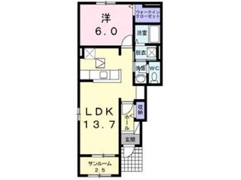 間取図 アプリコーゼ　ガルテン
