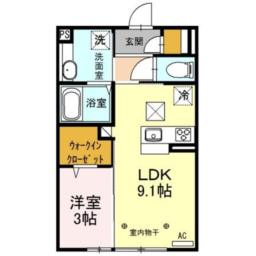 間取図 シティハウス高萩1