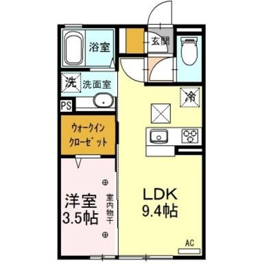 間取図 ヤンガー佐野