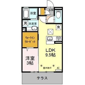 間取図 アクロスS