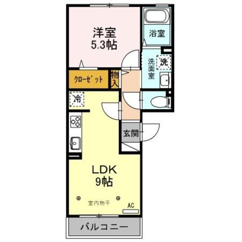 間取図 フローラ