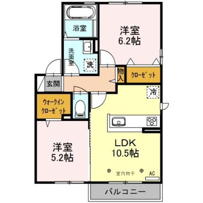 間取図 ボナ　デルソーレ