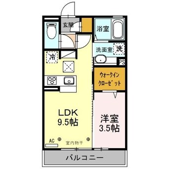 間取図 レセンテ　プライム