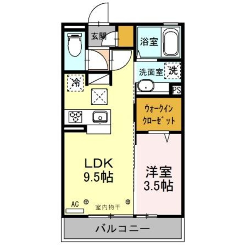 間取図 レセンテ　プライム