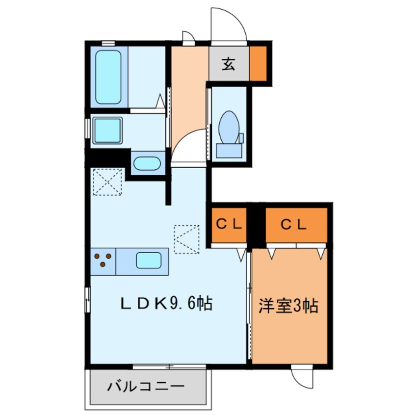 間取図 パールハイツG