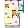 ピノン 2LDKの間取り