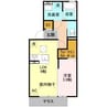 リアン　ファミーユ 1LDKの間取り