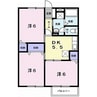 フローラルハイツTM 3DKの間取り