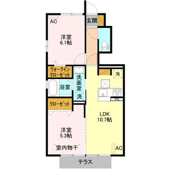 間取図 ウィット　ジョージアン