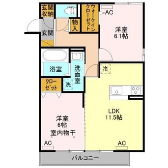 間取図 ヴィーナスヴィレッジ
