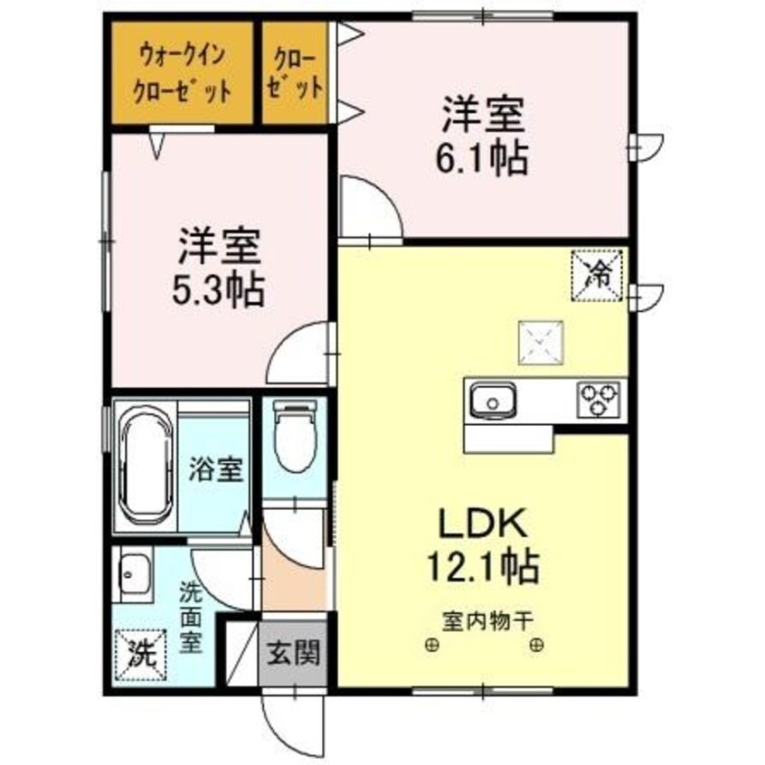 間取図 Sakura