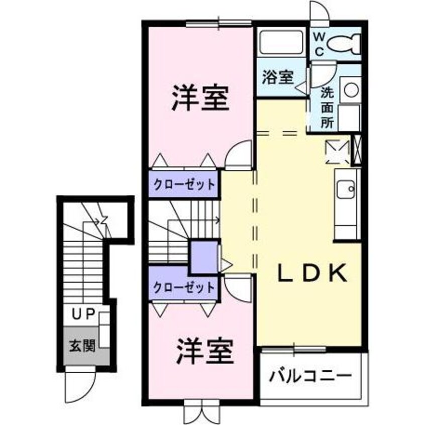 間取図 プロムナードC