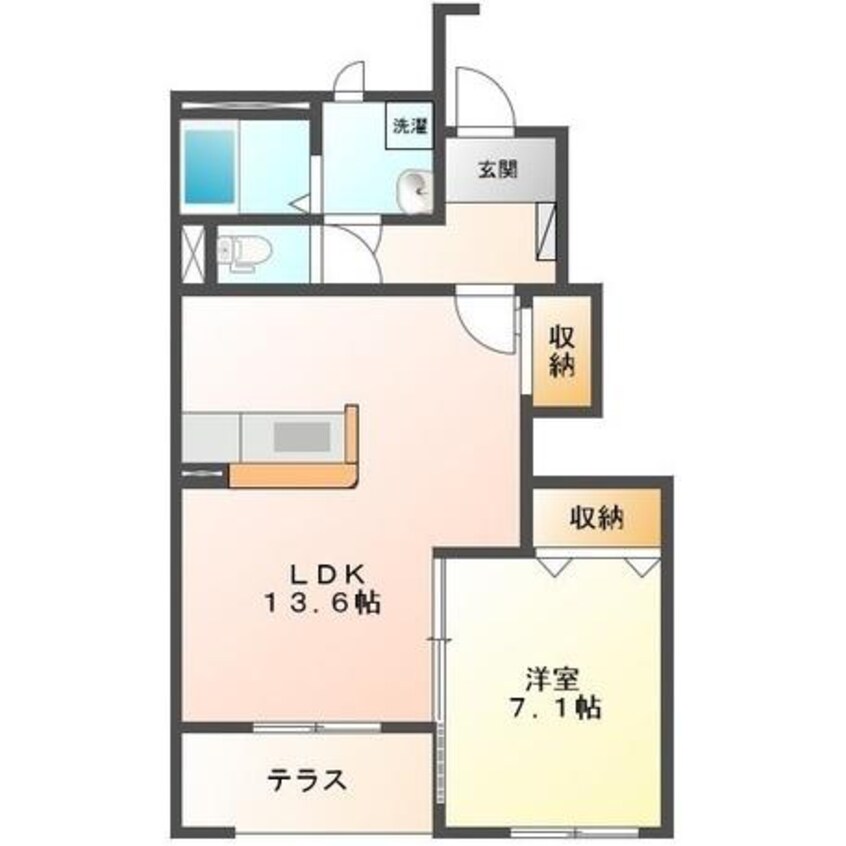 間取図 フランシーズ