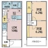 ダンデライオンB 2LDKの間取り