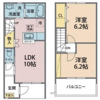 間取図 ダンデライオンA