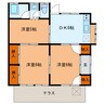 金子貸家 3DKの間取り
