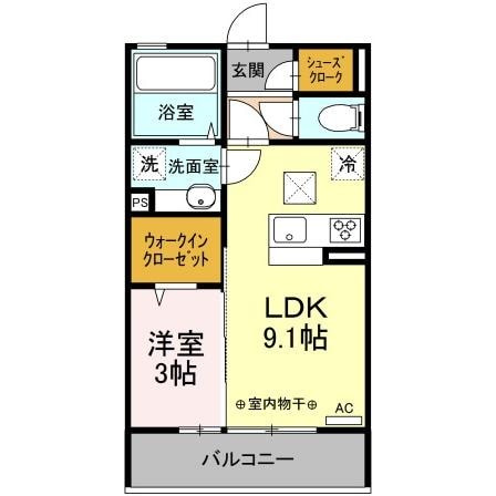 間取り図 カサブランカⅡ