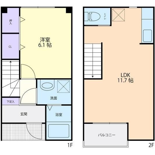 間取り図 Charmant（シャルマン）
