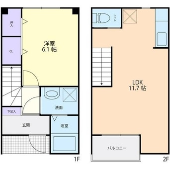 間取図 Charmant（シャルマン）