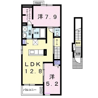 間取図 アイリス　タヌマ