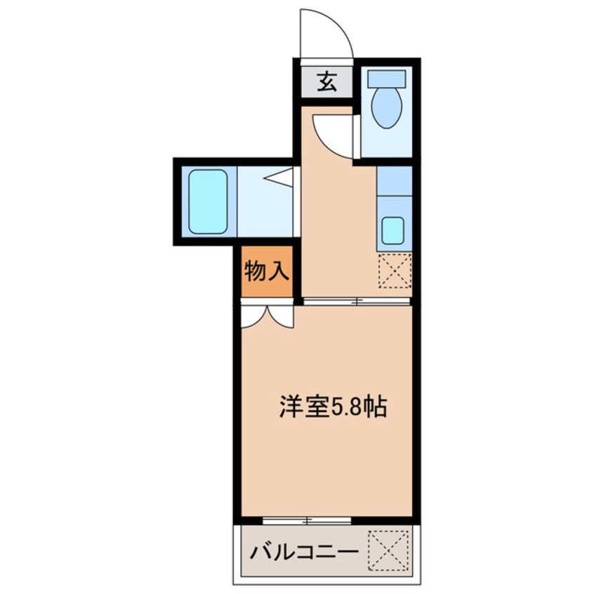 間取図 ベルピアワン