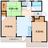 クレメント佐野 3Kの間取り