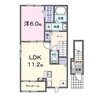 カミーノ　アムレトⅠ 1LDKの間取り