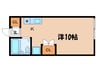 若葉台グリーンハイム 1Rの間取り