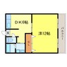 東海道本線<琵琶湖線・JR京都線>/瀬田駅 徒歩16分 2階 築33年 1DKの間取り