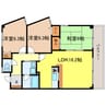 東海道本線<琵琶湖線・JR京都線>/石山駅 徒歩10分 5階 築29年 3LDKの間取り
