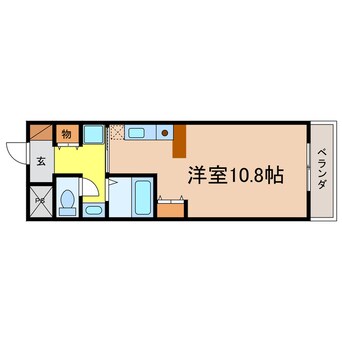 間取図 東海道本線<琵琶湖線・JR京都線>/瀬田駅 徒歩19分 1階 築23年