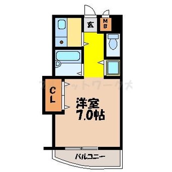 間取図 東海道本線<琵琶湖線・JR京都線>/膳所駅 徒歩16分 1階 築33年