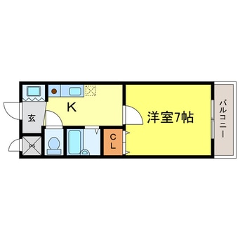 間取図 ハイツ学園通り