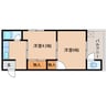 京阪石山坂本線/石山寺駅 徒歩2分 1階 築52年 2Kの間取り