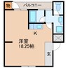 Chateau Fraise 1Rの間取り