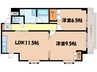 東海道本線<琵琶湖線・JR京都線>/瀬田駅 バス:5分:停歩5分 4階 築24年 2LDKの間取り