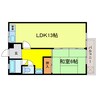 東海道本線<琵琶湖線・JR京都線>/石山駅 徒歩18分 2階 築30年 1LDKの間取り