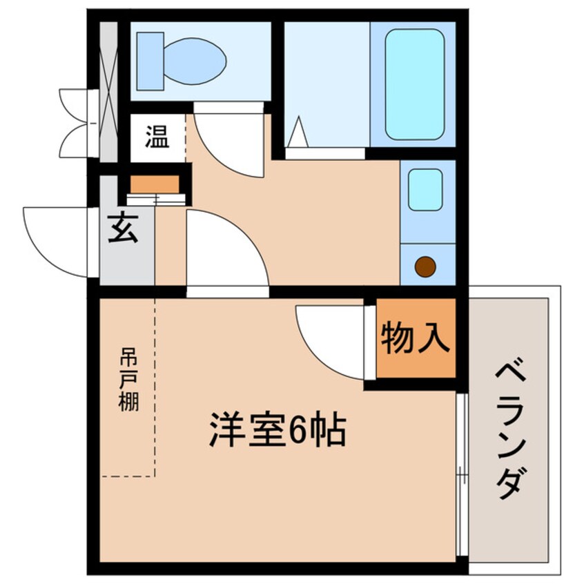 間取図 プラザダイエー瀬田