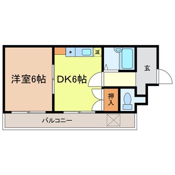 間取図 プラザダイエー瀬田