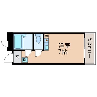 間取図 京阪石山坂本線/石山寺駅 バス12分滋賀大西門前停下車:停歩1分 1階 築27年