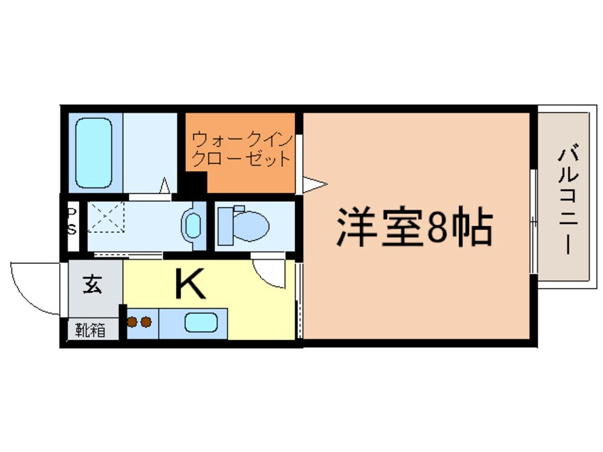 間取図 ヴィラージュ美崎