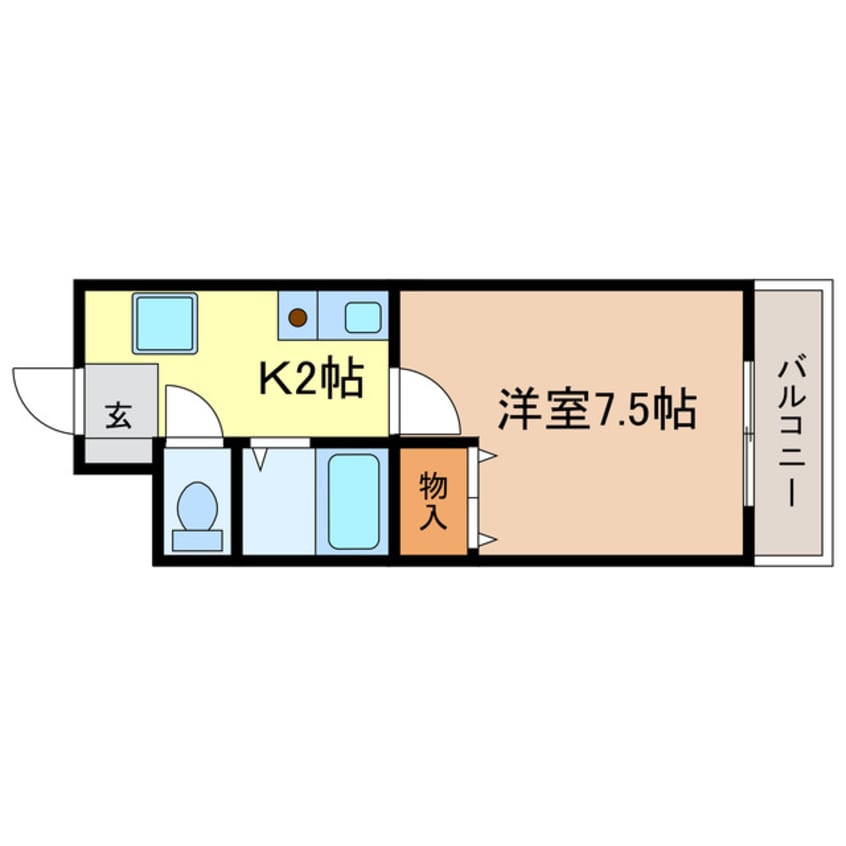 間取図 アムフルース2