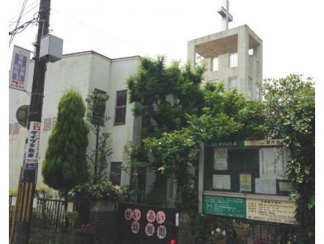 聖愛幼稚園(幼稚園/保育園)まで220m コーポ膳所