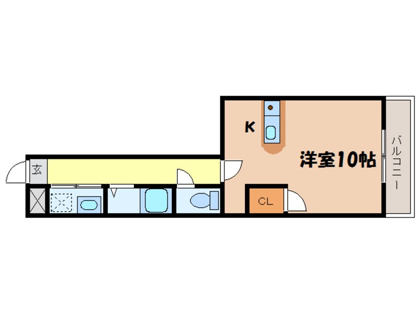 間取図 メゾンロワイヤル松田