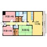 メルシー瀬田 3LDKの間取り