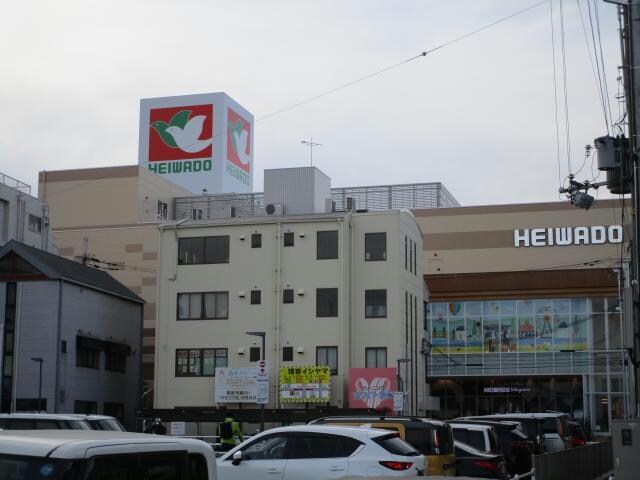 平和堂石山店(スーパー)まで379m 東海道本線<琵琶湖線・JR京都線>/石山駅 徒歩10分 4階 築43年