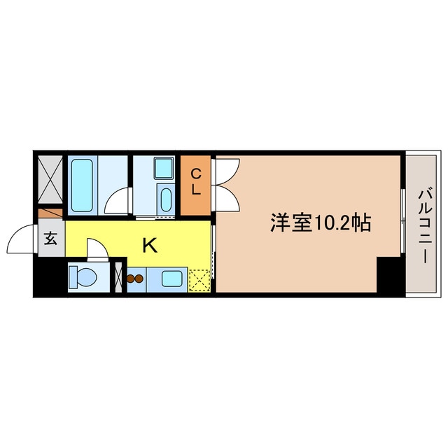 間取り図 エリーフラッツ京町